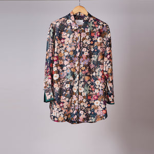 Ploy Printed Silk Shirt