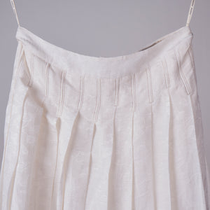 Ray Handwoven Tanchui Pleated Skirt