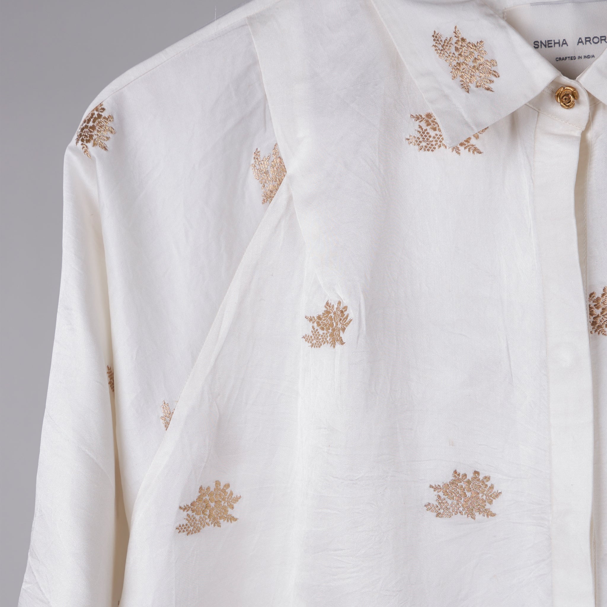 Ray Handwoven Brocade Shirt