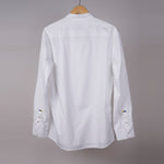 Load image into Gallery viewer, White Front Pintucks Shirt In Cotton
