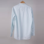 Load image into Gallery viewer, Powder Blue Front Pintucked Shirt In Cotton
