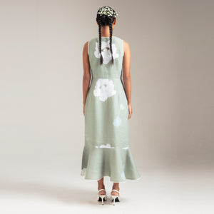 Eve Floral linen Dress