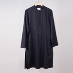 Load image into Gallery viewer, Sleek Black Kurta In Cotton
