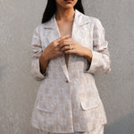 Load image into Gallery viewer, Soiree Handwoven Brocade Blazer
