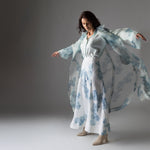 Load image into Gallery viewer, Powder Blue Clutter Organza Trench
