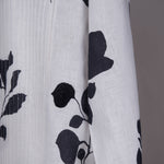 Load image into Gallery viewer, White and Black Printed Kurta In Linen
