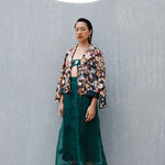 Load image into Gallery viewer, Shabang Printed Satin Bomber
